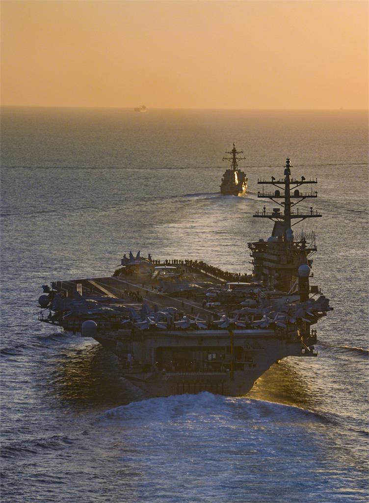快新聞／威懾伊朗、力挺以色列　美航艦「艾森豪號」穿越地中海