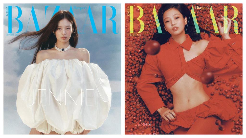 不甩BP解散傳聞！Jennie「單穿Bra」登雜誌封面　迷濛眼神電暈536萬人