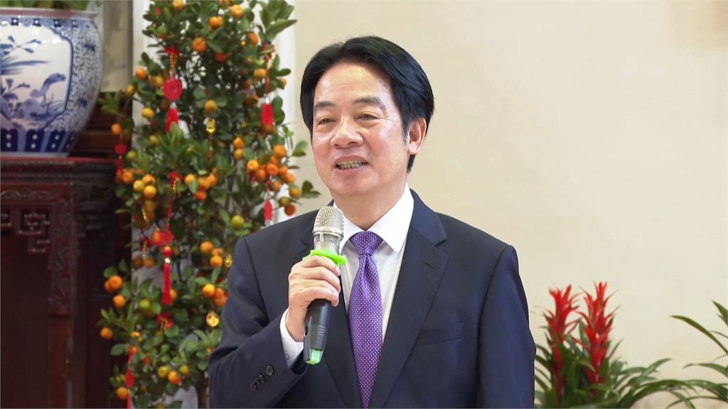 總統府邀五院茶敘 賴總統盼朝野化分歧為團結