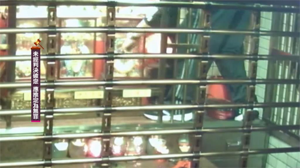 台中男闖宮廟「偷神明金牌」! 2小時"神"速落網