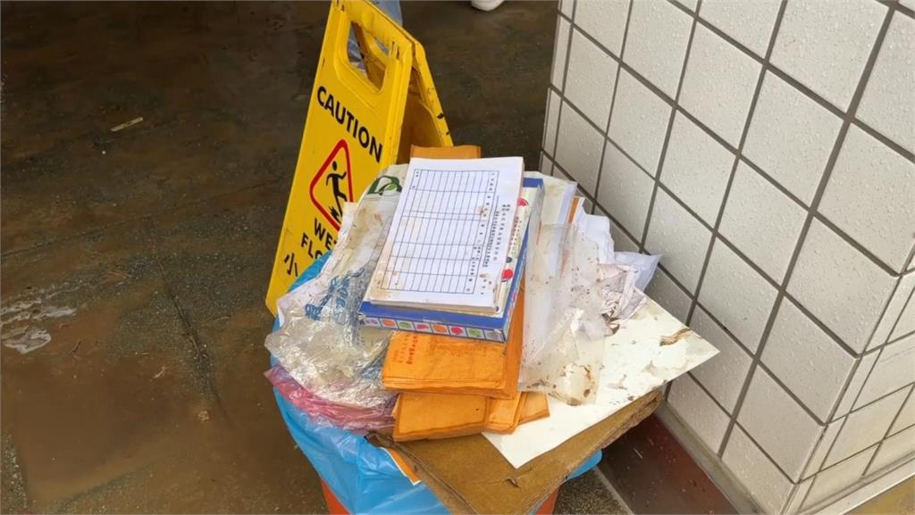 快新聞／北市內湖金龍路大淹水！這1銀行遭殃　
