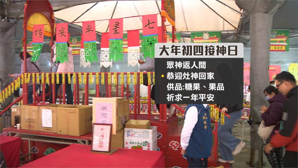 台北府城隍廟接眾神！　發金算盤吸引上千人排隊