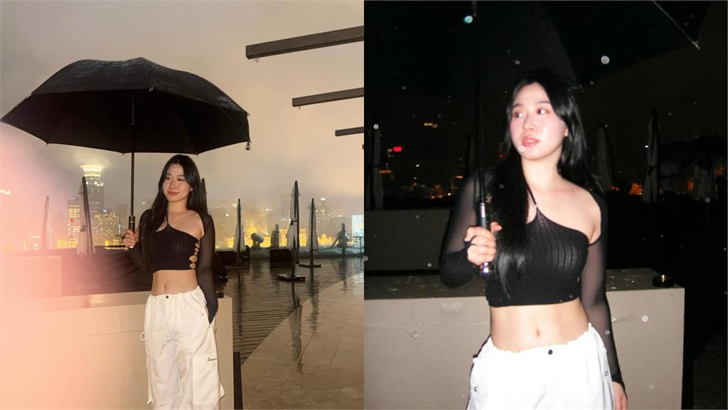 吳宗憲三女兒火辣出擊！Olivia雨天穿搭「側邊大挖空」網看傻：身材太厲害