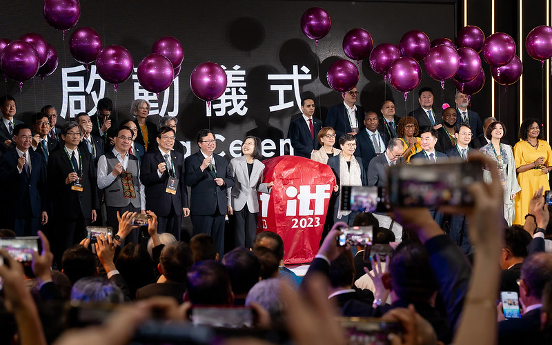 快新聞/台北國際旅展開幕 蔡英文盼:擦亮台灣品牌讓旅客一來再來