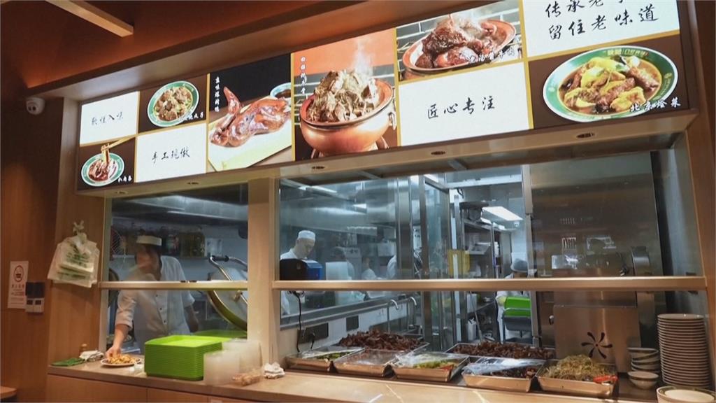 中國外送業競爭擴大 餐廳推出外送員專屬愛心餐