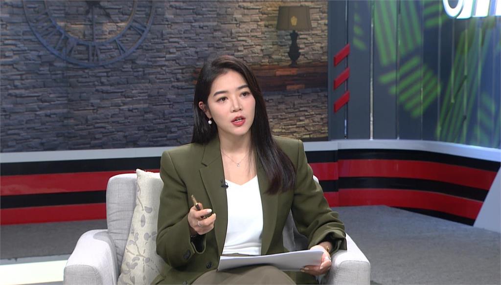 新聞觀測站主持人劉方慈。(照片來源:民視新聞)