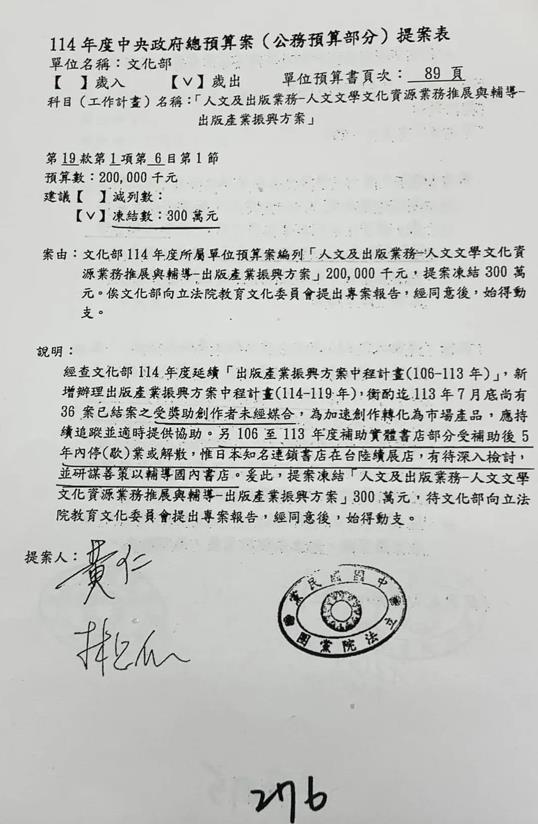 快新聞/文化浩劫!書店與出版業批藍亂砍預算 逾4千人抗議連署:頭痛何須砍頭?