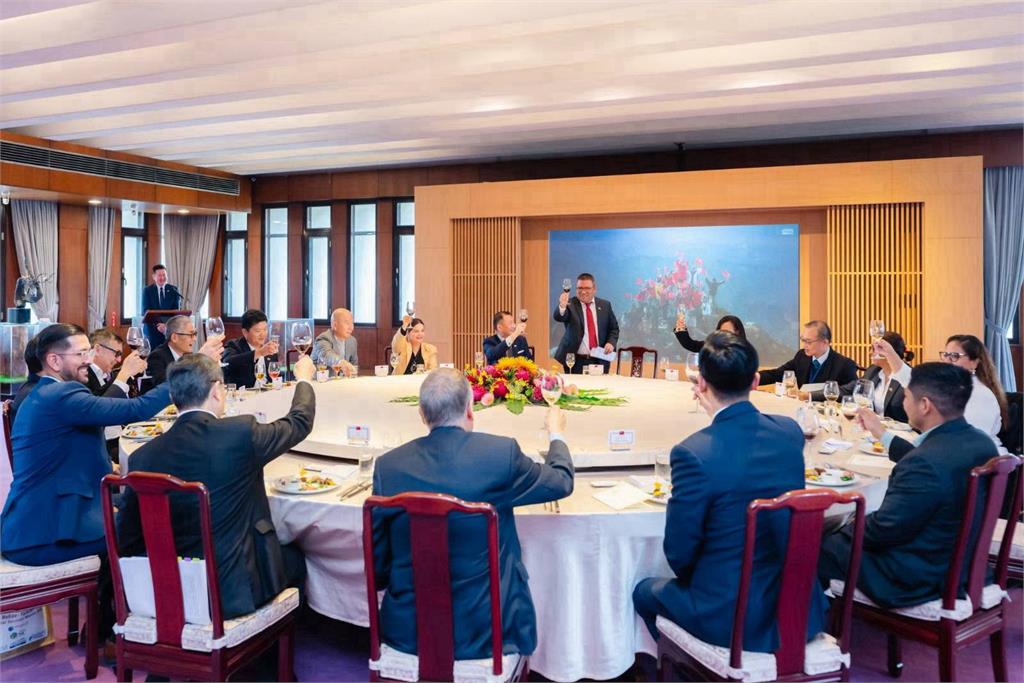 快新聞／午宴貝里斯金融公司訪團　外交部政次陳明祺：樂見兩國擴大合作