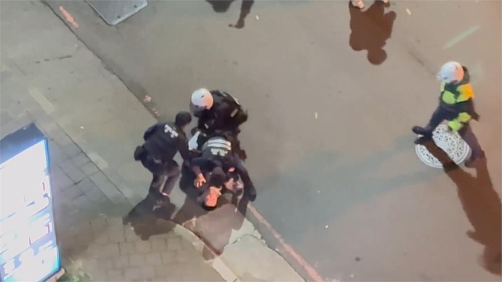 醉酒鬧事!男酒駕還亂鳴喇叭 遭壓制還反壓制警