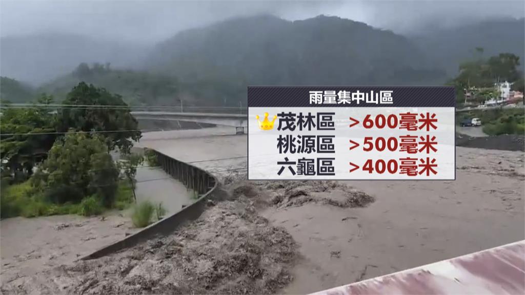 高雄山區土石流災情多　陳其邁勘災籲搶修安全至上