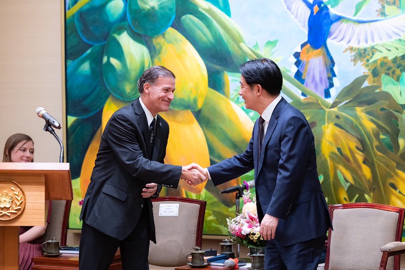 快新聞/前美軍印太司令率團拜訪 賴清德:推動國防改革、提升全社會防衛韌性
