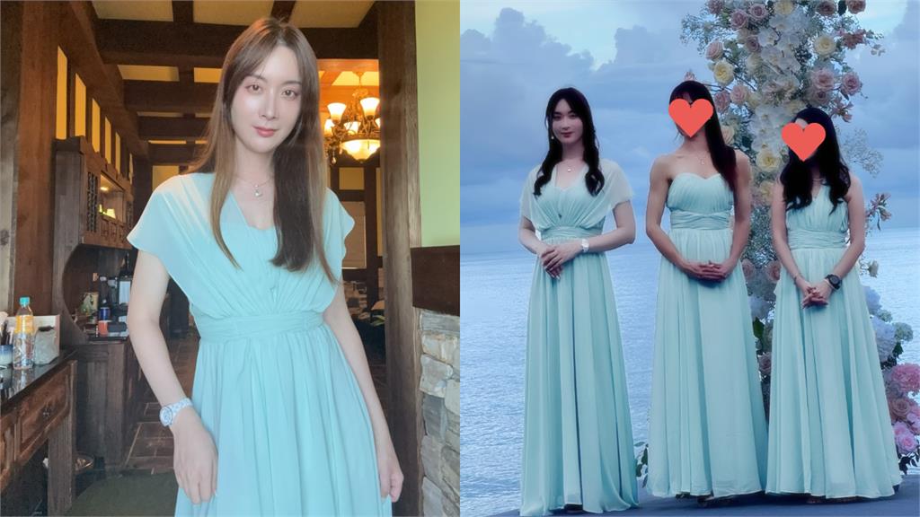 海邊婚禮「正妹排排站」以為選美！竟是最美檢察官「絕頂戰袍」網驚：壓力大