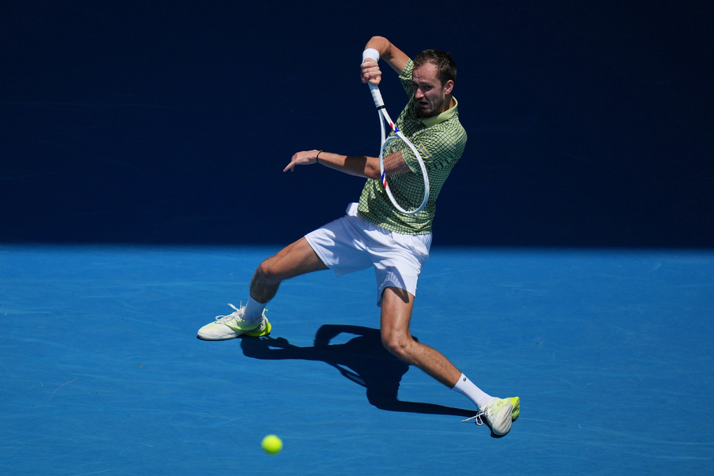 澳網(影)／前球王梅德韋傑夫終於不糗了！終結連續3場大滿貫一輪游魔咒