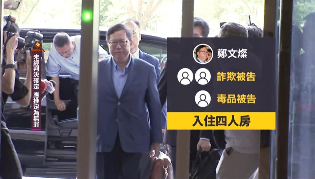 鄭文燦「三度闖關失敗」裁定收押 律師團:依法提起抗告