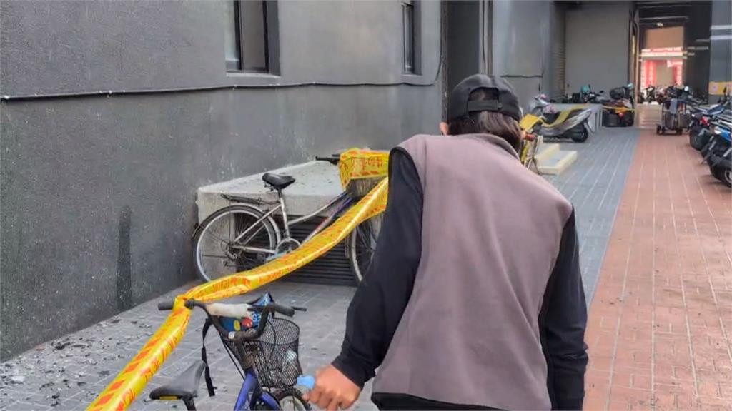 嘉義金財神大樓震到龜裂？　經勘查僅「塗料剝落」拉封鎖線警戒