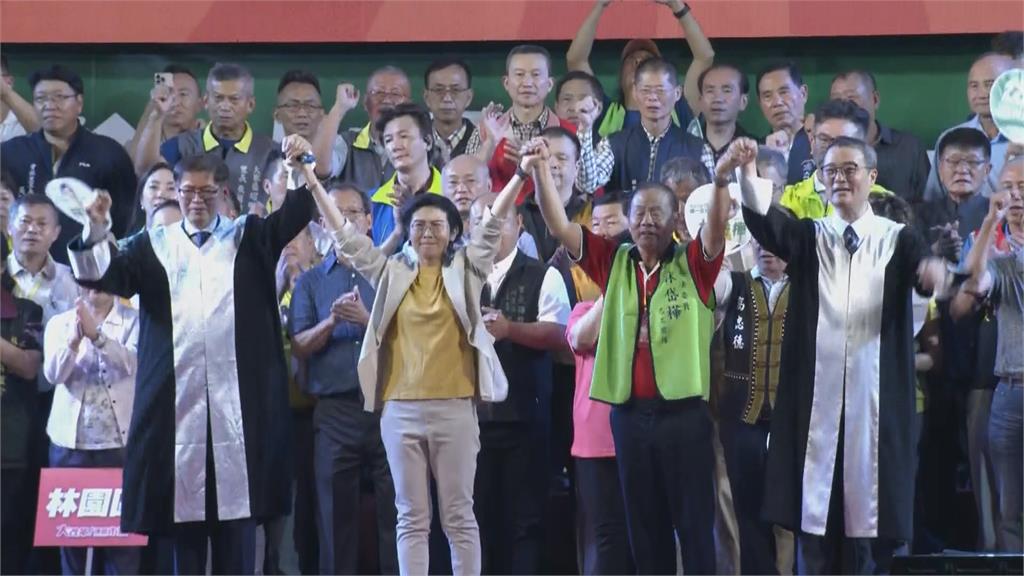 岡山造勢湧入近3萬人!  林岱樺哽咽:我清清白白