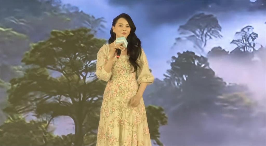 伊能靜「戰袍大透視」現身北京文化峰會！稱台灣百貨「少了中國客變冷清」