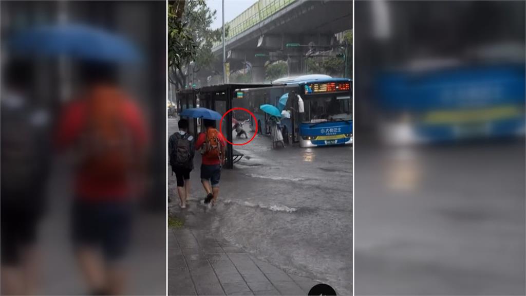 超暖！下車滑倒不顧傷伸手扶人　學生善舉被讚爆