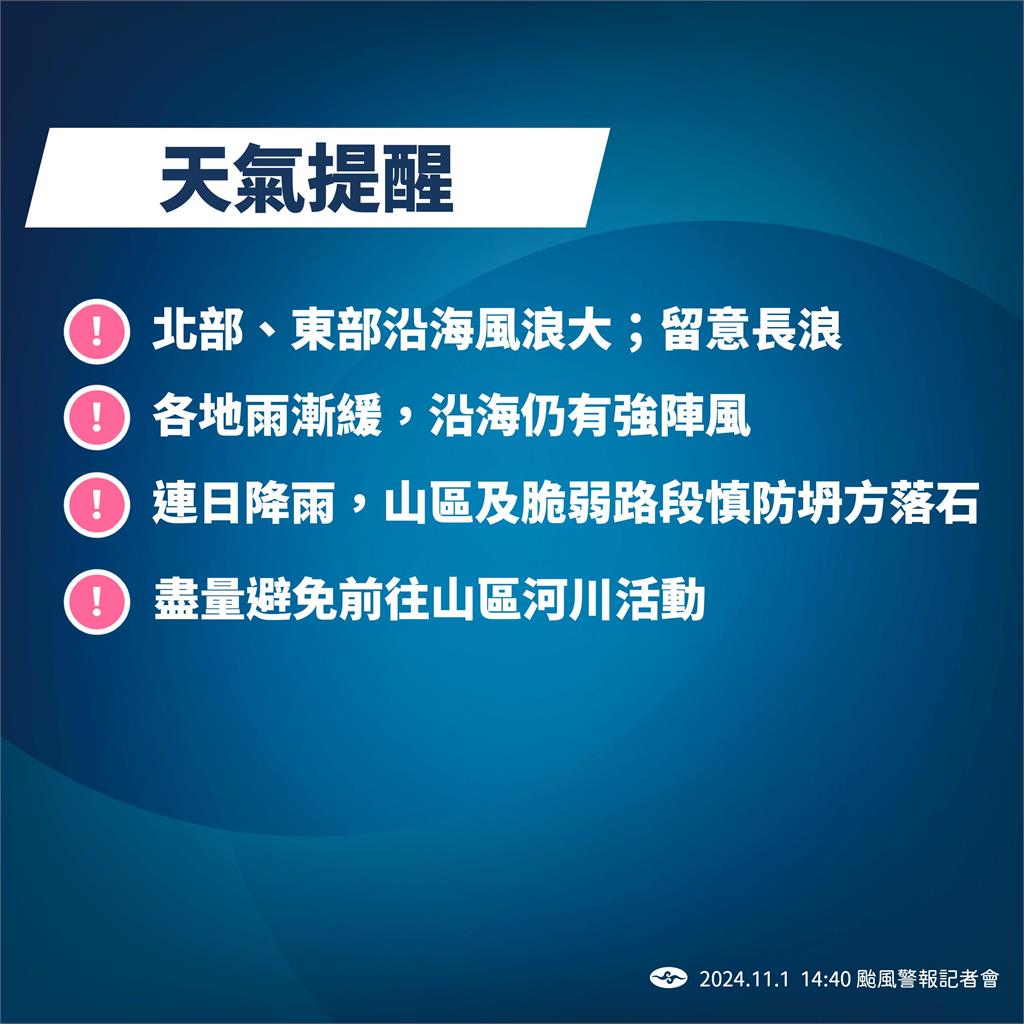 快新聞／康芮14:30解除海警！成66年來最晚登陸強颱　氣象署曝颳強風主因