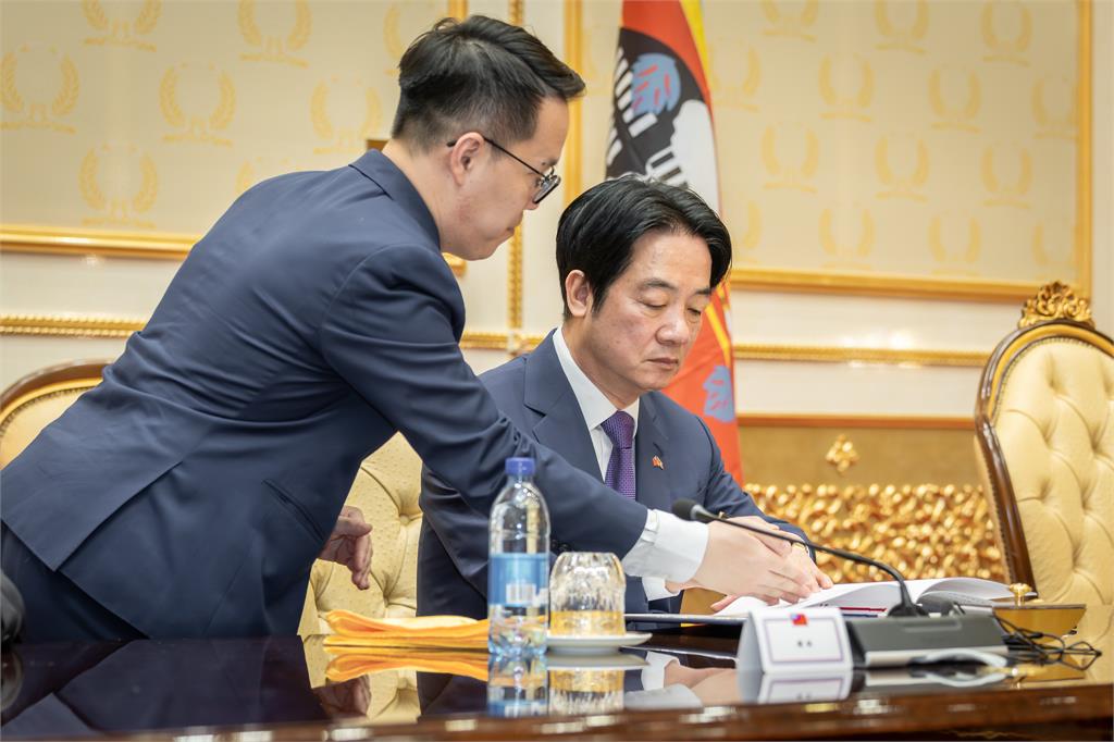 突破中國外交封鎖！　賴總統與史國舉行雙邊會談