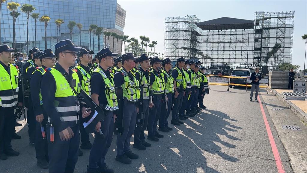 高雄跨年維安提高強度　模擬兵推確保跨年活動安全