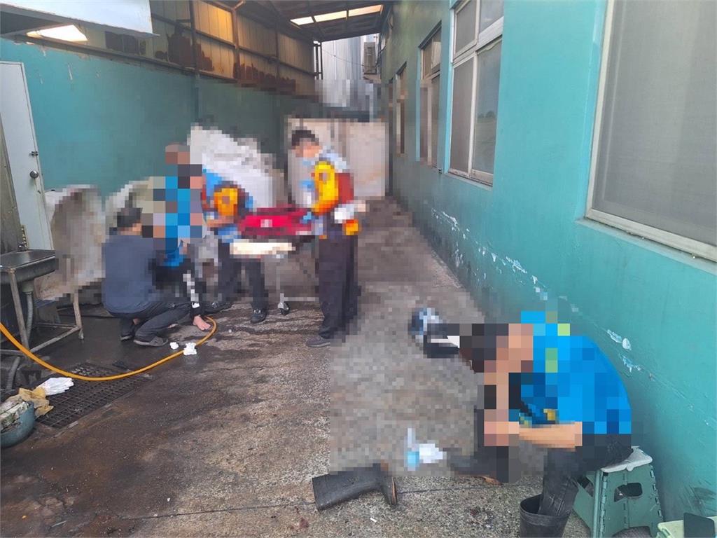 快新聞/台南永康1工廠「破碎機意外爆炸」! 4員工受傷急送醫