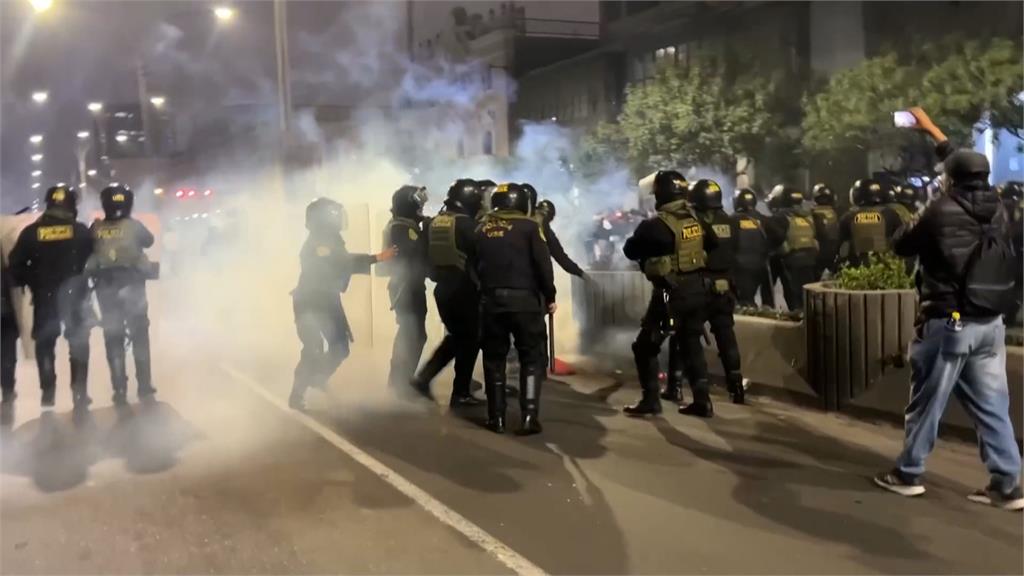 Z世代示威延燒進秘魯　國會前爆激烈警民衝突