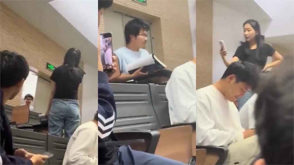 課堂大喊：我是中華民國的！中國男大生開嗆教授「遭逐出教室」火爆現場曝光