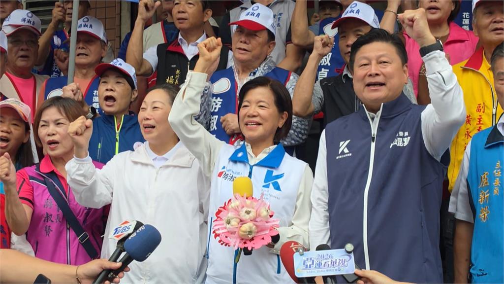 翁曉玲拖垮選情？　傅崑萁陪游淑貞登記關鍵字一出秒迴避
