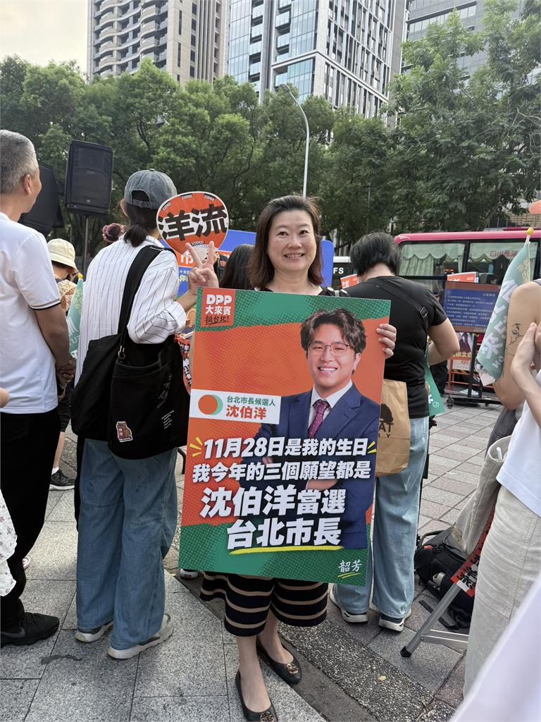 最新／沈伯洋小巨蛋開講！支持者曝生日驚人巧合：3個願望都送他