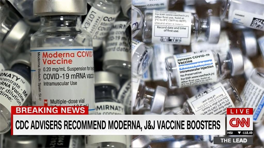 美國CDC批准施打莫德納、嬌生加強針　FDA批准可混打第三劑疫苗