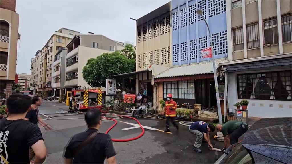台南港式餐廳惡火延燒2早午餐店　顧客急拋下餐點逃生