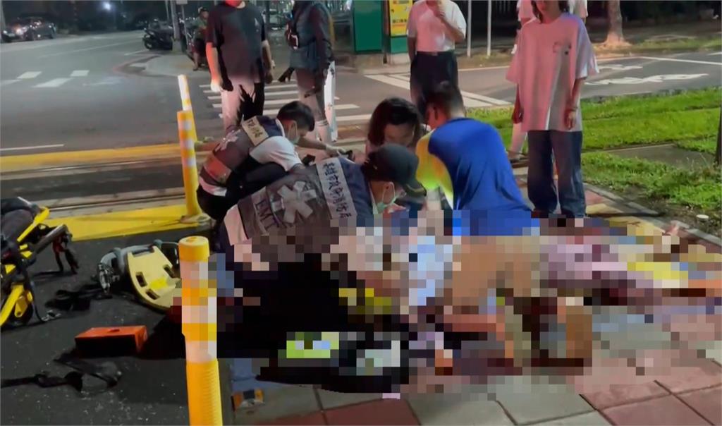 高雄男無照酒駕撞死女騎士 「酒測值高達1.2」還囂張嗆警