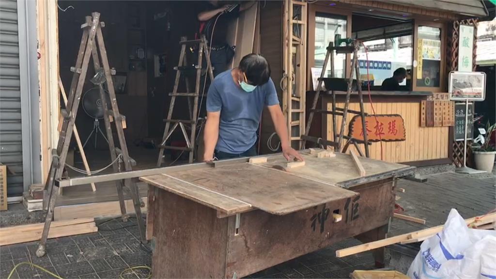 餐飲微解封 台南國華街攤商「怕怕的」仍禁內用