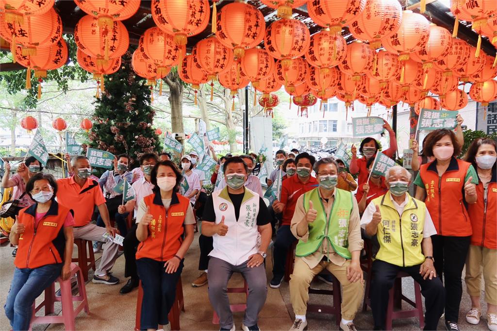 「總統級」貴賓現身中和陪拜票！全力挺議員張志豪初選過關