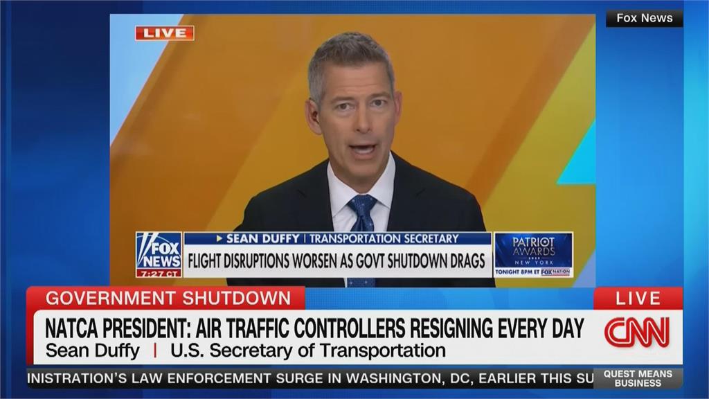 美國政府停擺史上最久! 全美40座機場砍10%航班