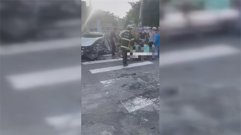 租特斯拉載全家到墾丁玩　衝撞「4貼機車」1死7傷