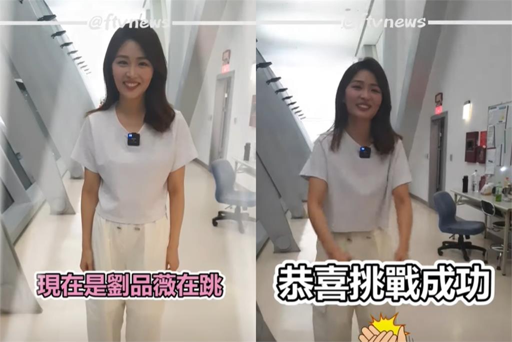 挑戰Energy 16蹲!民視正妹主播「全副武裝接戰帖」靠1方法狂蹲18次
