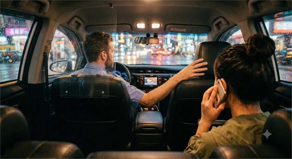 她慘遭計程車司機伸狼爪亂摸！18歲妹竟打電話「訂披薩」背後用意曝光