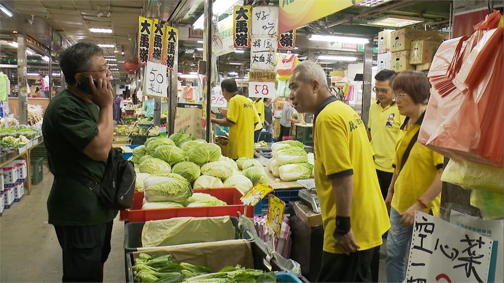 山陀兒來襲瘋搶菜！　台北菜價不增反降民眾趁機撿便宜