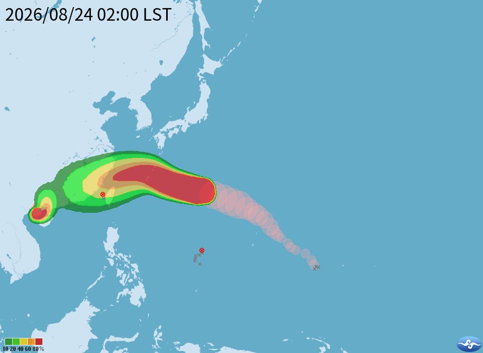 沙德爾「強颱之路」逼台！罕見「曲球下墜」暴風圈籠罩北台灣⋯海警時間點曝