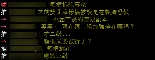 快新聞／桃園強化二級「鄭文燦有魄力、動作超快」　網崩潰：籃球框又要被拆