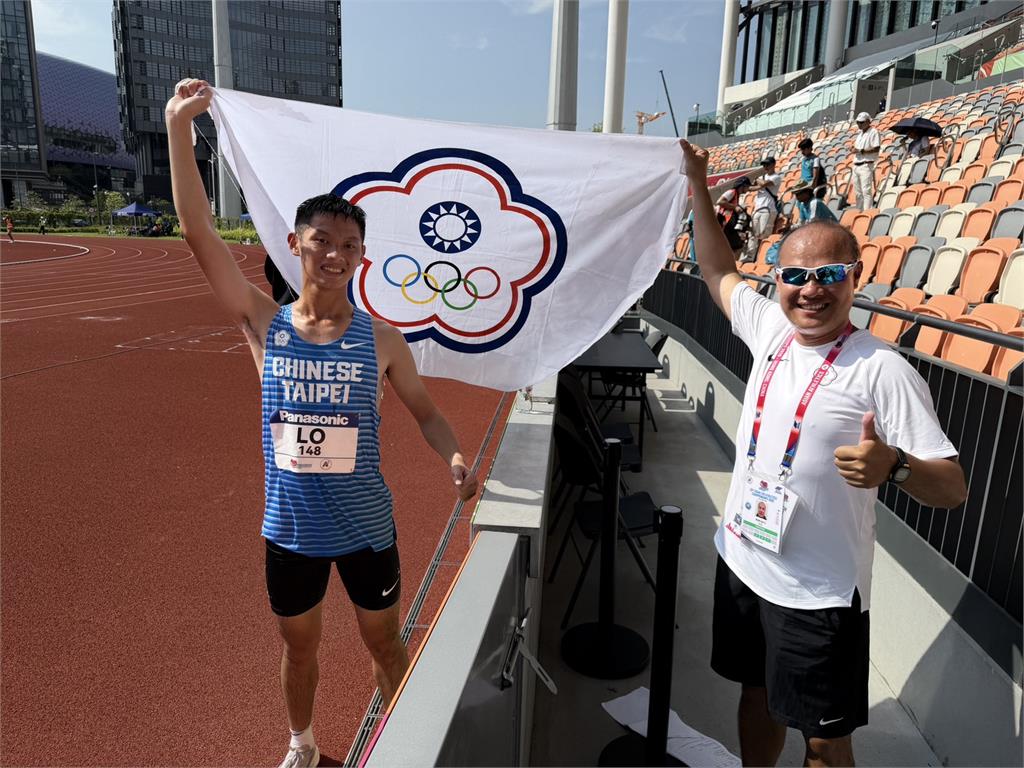 田徑/U20亞錦賽再傳捷報!羅聖欽頂住惡劣天氣壓力5000公尺競走鍍銀