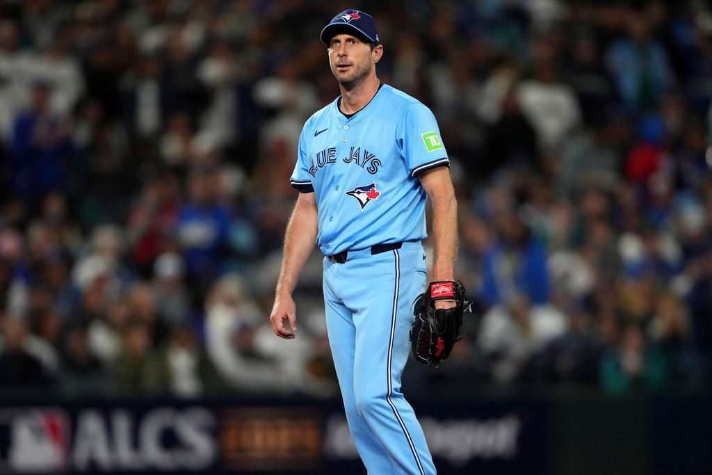 MLB(影)/藍鳥世界大賽第3戰先發投手確定! 41歲老將「薛蛇」將銜命出擊