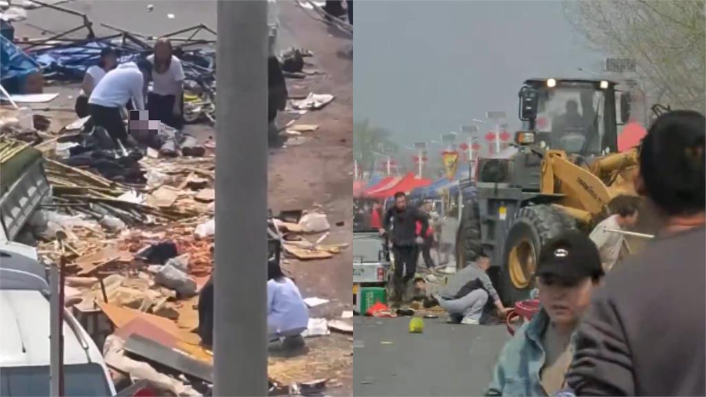 中國男開鏟土機衝進人潮市集！「血肉橫飛、攤位全毀」疑釀13死…官方急鎖消息