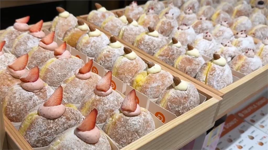 日本超人氣生甜甜圈開幕　民眾不怕冷清晨排隊搶買