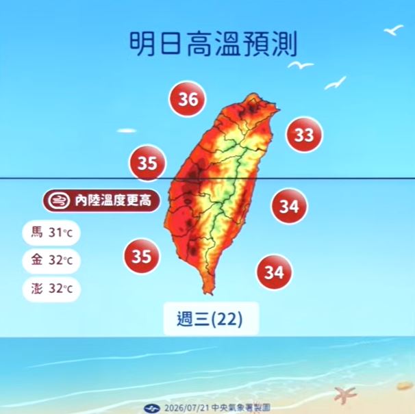 雷雨開炸！北市大樹遭雷擊險壓母子　新竹五峰路口淹成河