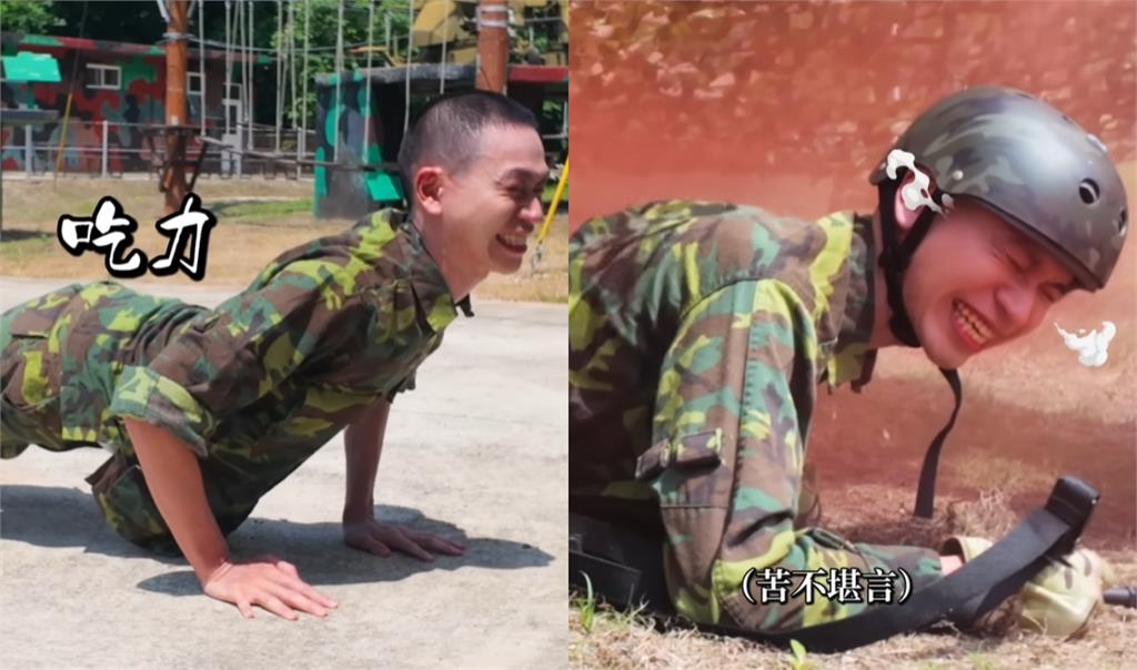 Andy突剃平頭宣告:我去當兵了!受訓激動喊「我官司要打贏」精實畫面流出