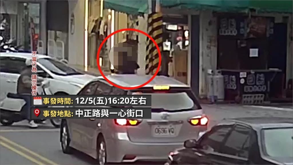 連續2起糾紛都他! 花蓮市區路口持刀揮舞嗆人 毒品快篩陽性被逮