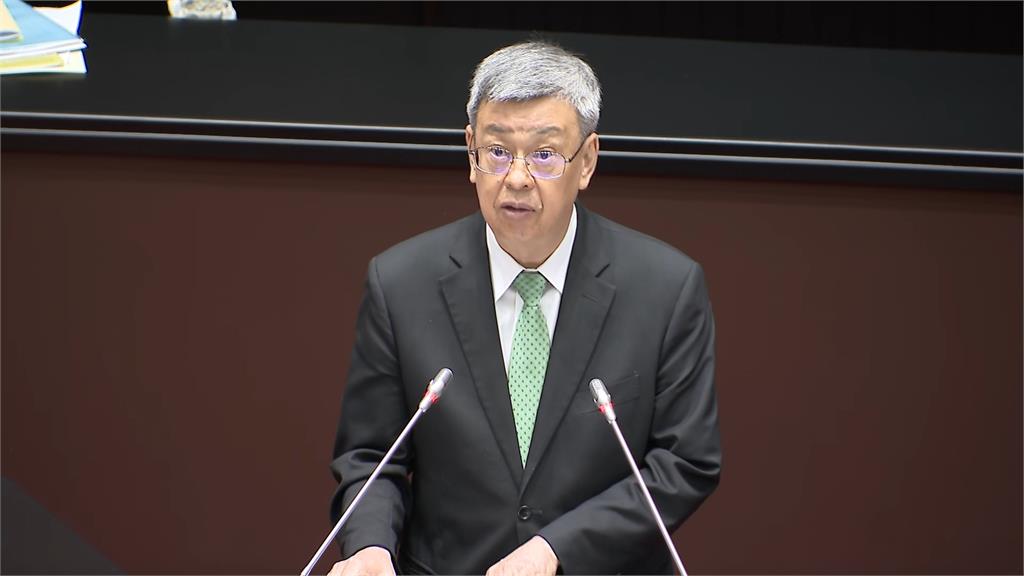陳建仁專案報告進口蛋成效 立院開議首日為食安爭議致歉